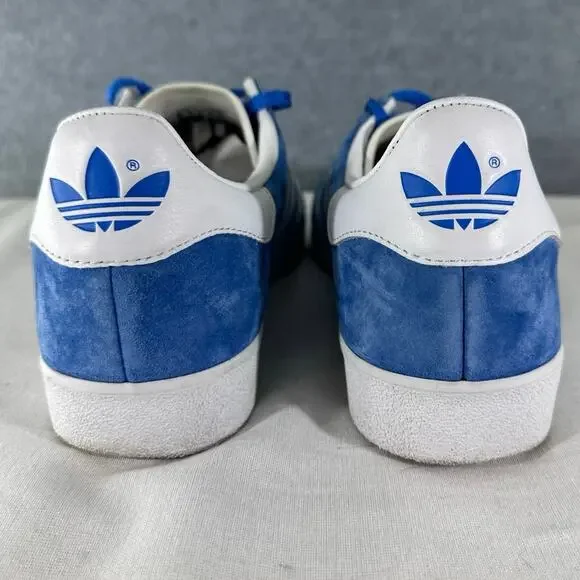 Adidas Gazelle 85 Men’s sz 9.5 Blue Bird Cloud White Mens Athletic Sneaker 2022